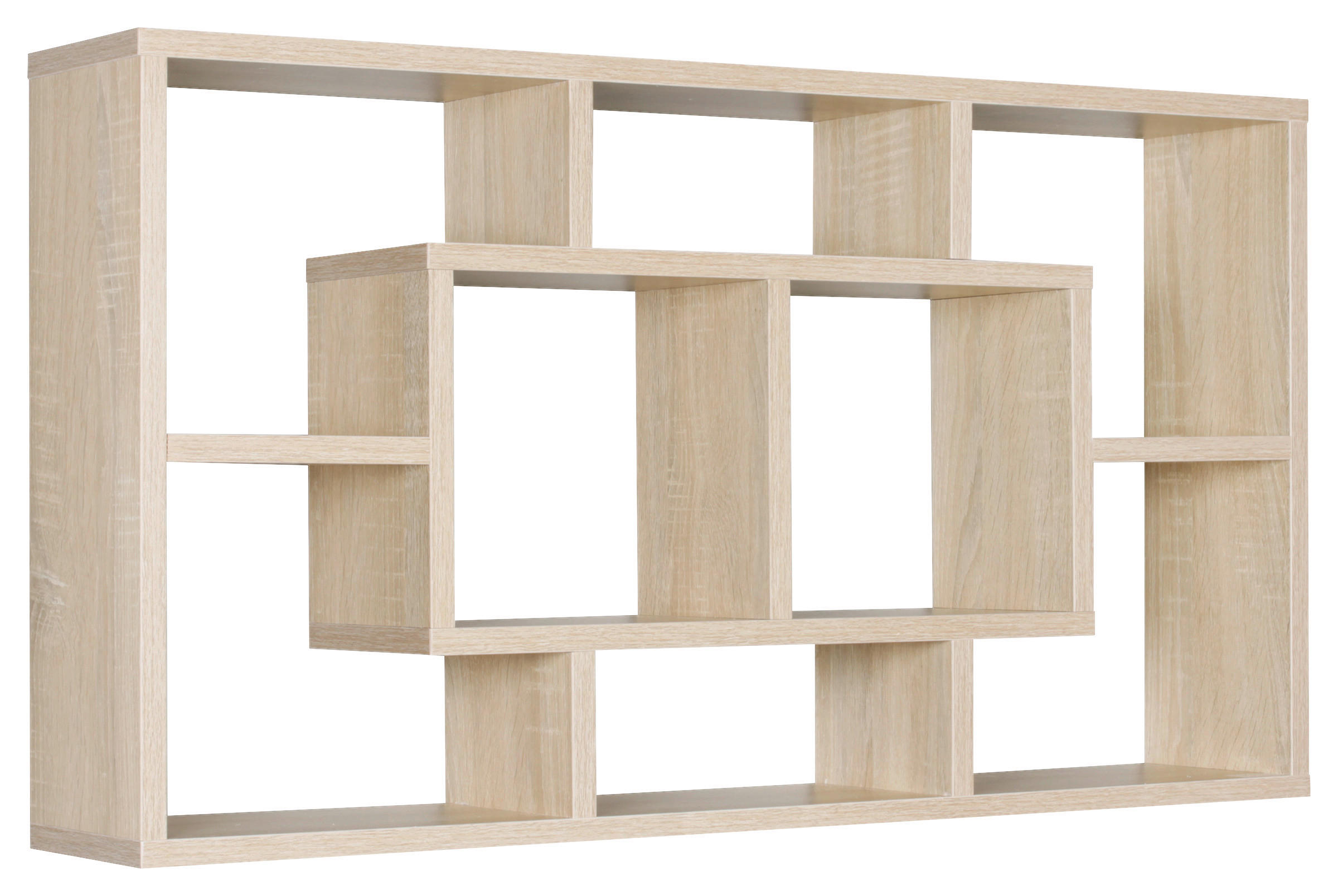 WANDREGAL 85/47,5/16 cm  - Eichefarben, KONVENTIONELL, Holzwerkstoff (85/47,5/16cm) - MID.YOU