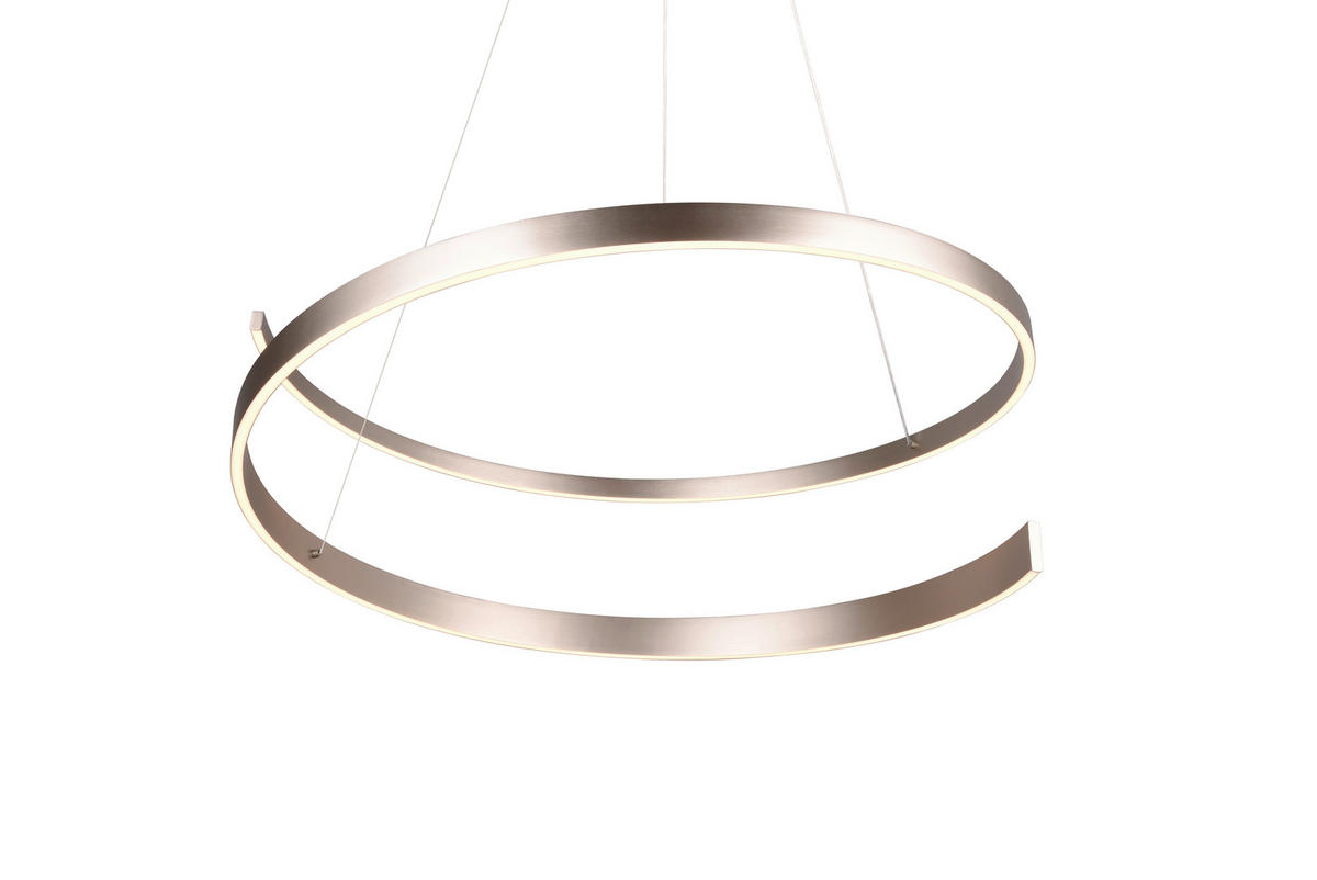 LED FÜGGŐLÁMPA 75/200 cm  - nikkel, Design, fém (75/200cm) - Cinque