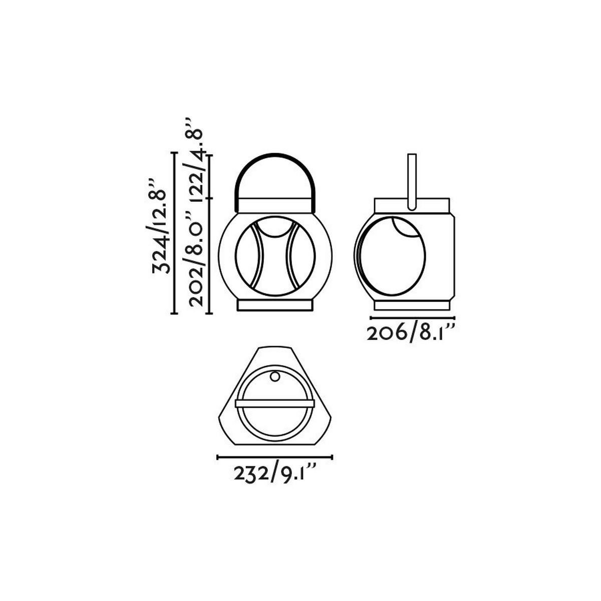 AKKU-TISCHLEUCHTE Candela 23/20/24 cm   - Terracotta, Design, Stein (23/20/24cm)