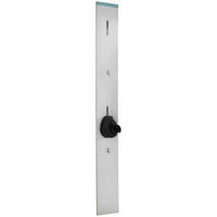GARDEROBENPANEEL  in 20/199/3 cm  - Weiss/Mintgrün, Design, Holzwerkstoff (20/199/3cm) - Moderano