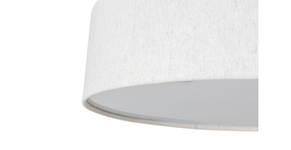 DECKENLEUCHTE 45/13 cm - Naturfarben, Basics, Kunststoff/Textil (45/13cm) - Novel