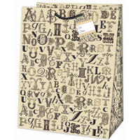 AJÁNDÉKTASAK  - Basics, textil/papír (13/17cm) - Alvarak