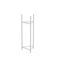 BLUMENSTÄNDER Metall  - Weiß, Basics, Metall (27/75/27cm)
