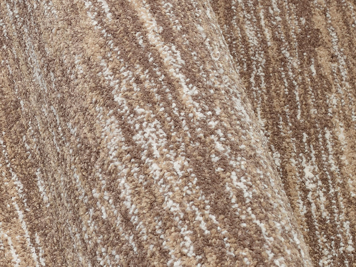FLACHWEBETEPPICH 65/130 cm Sofi Lori Braun  - Braun, Design, Textil (65/130cm) - Novel