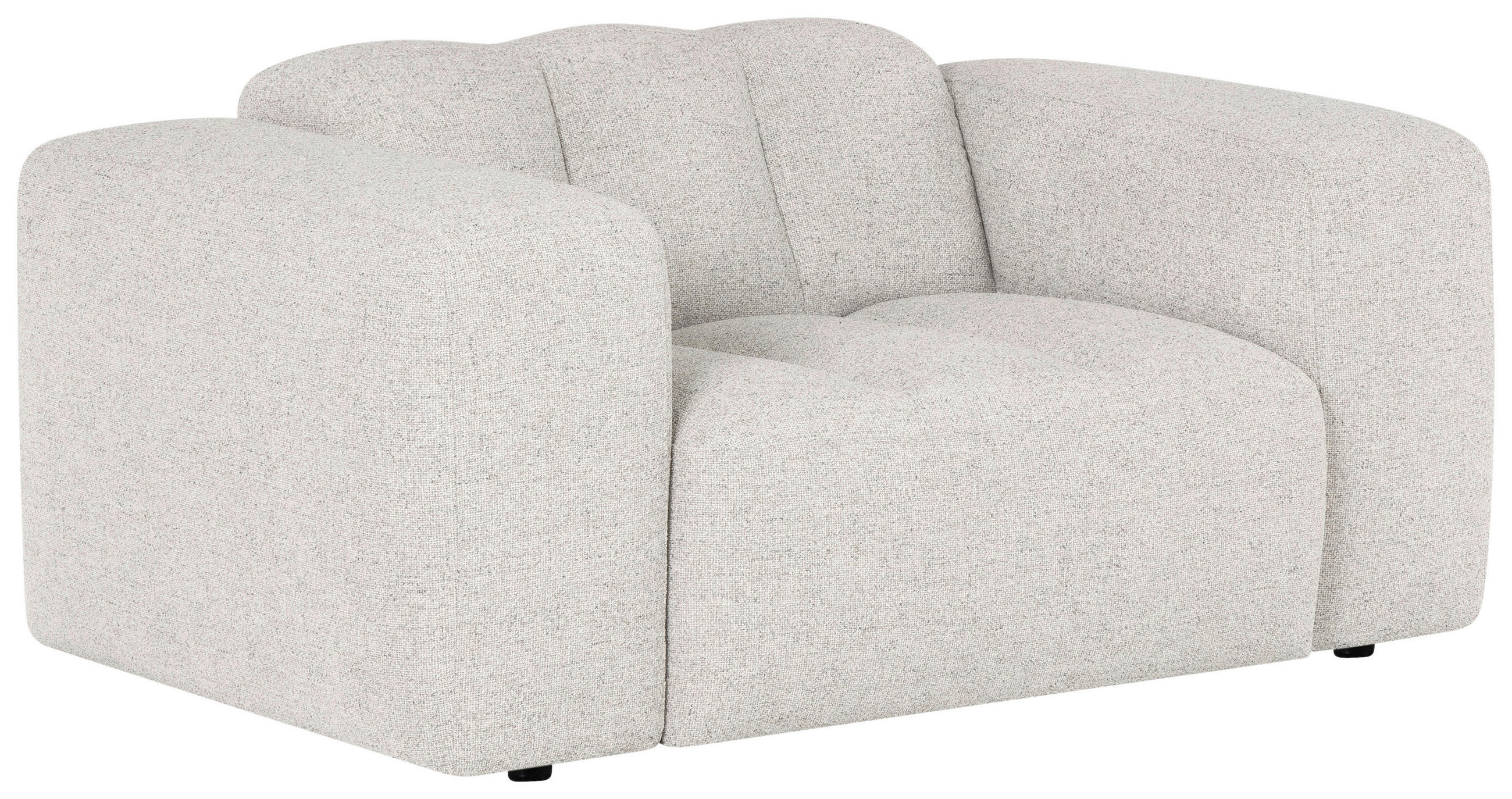 FÅTÖLJ i trä, textil beige  - beige/svart, Klassisk, trä/textil (159/75/105cm) - Hom`in