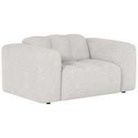 FÅTÖLJ i trä, textil beige  - beige/svart, Klassisk, trä/textil (159/75/105cm) - Hom`in