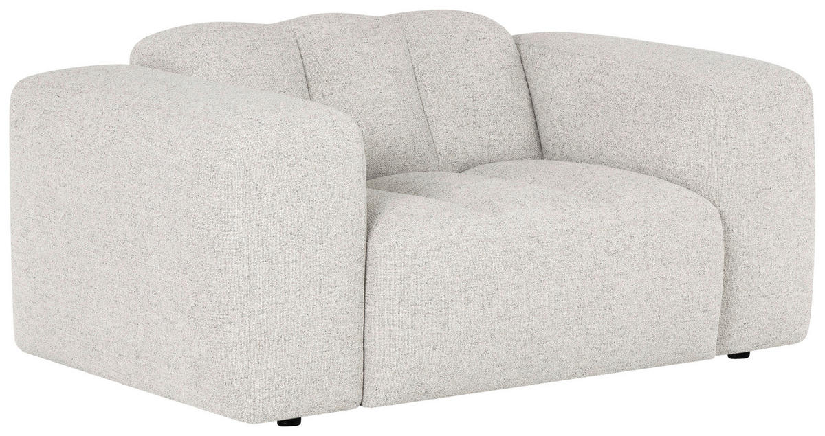 FÅTÖLJ i trä, textil beige  - beige/svart, Klassisk, trä/textil (159/75/105cm) - Hom`in