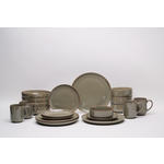 KOMBISERVICE Marbella 20-teilig  - Braun, Trend, Keramik - Novel