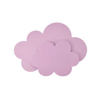 KINDERWANDLEUCHTE 20/35/7 cm   - Hellrosa, Basics, Holz (20/35/7cm)
