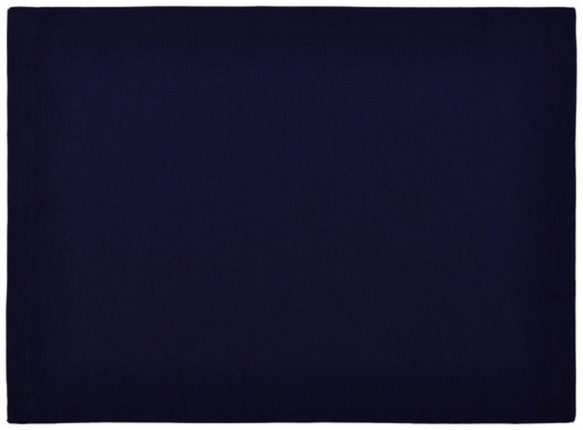 TISCHSET panama Textil Dunkelblau 33/45 cm  - Dunkelblau, Basics, Textil (33/45cm) - Bio:Vio