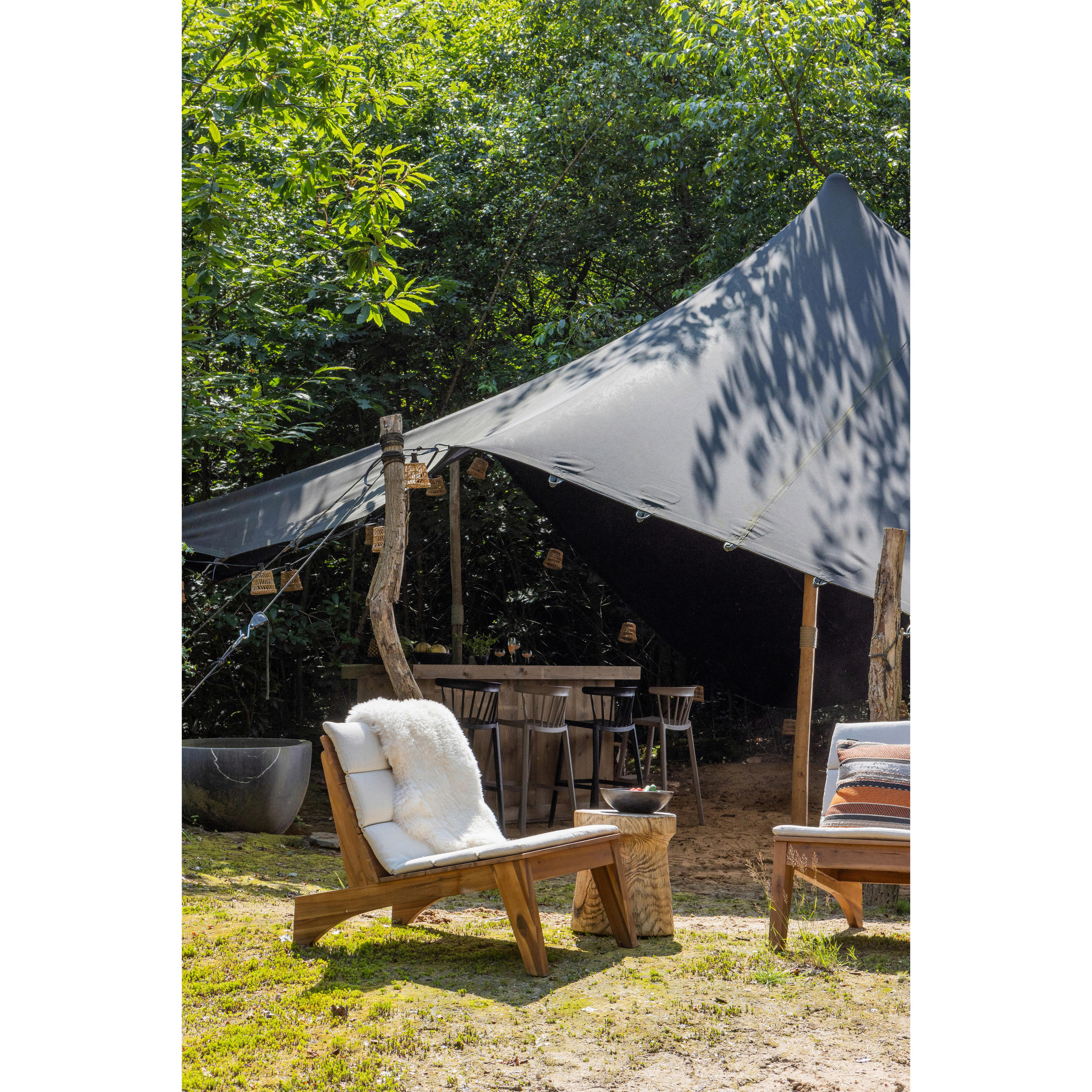 GARTENSESSEL Holz Naturfarben  - Naturfarben, Design, Holz (65/73/100cm) - Livetastic