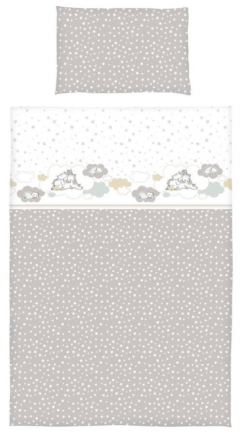 POSTELJINA ZA BEBE 28/3/38 cm - taupe, Basics, tekstil (28/3/38cm) - Patinio