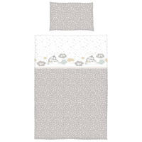SET ZA DJEČJI KREVETIĆ  100/135 cm     - taupe, Basics, tekstil (100/135cm) - Patinio