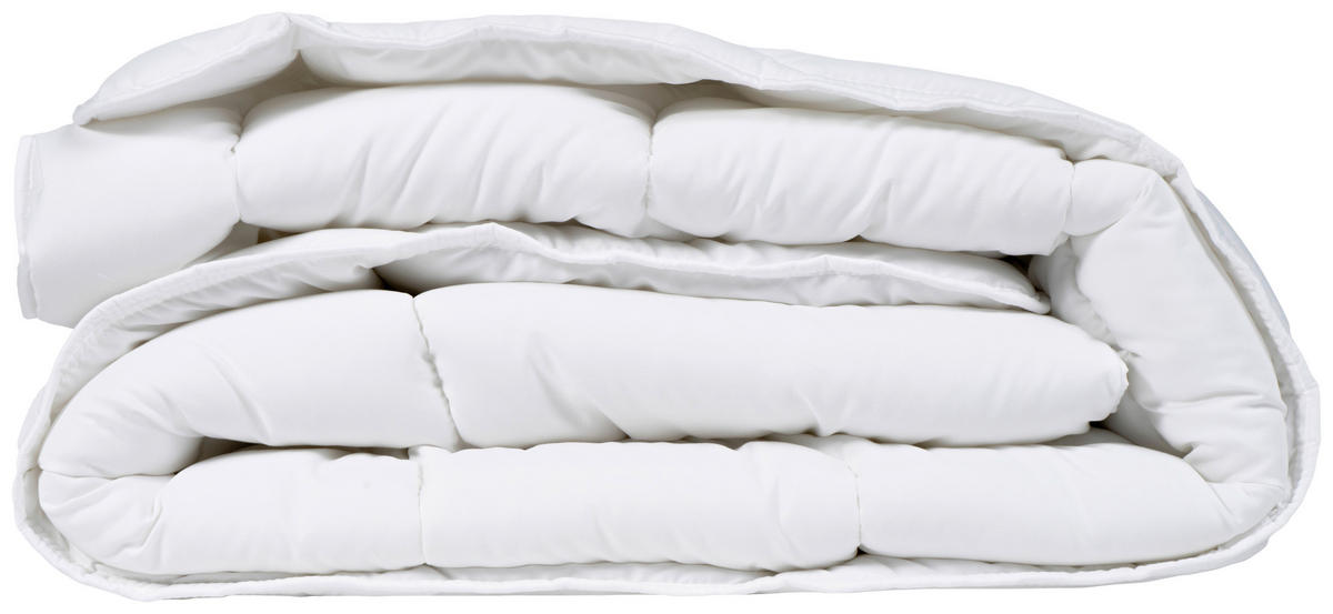 STEPPBETT  Freshness Mono  155/220 cm   - Weiß, LIFESTYLE, Textil (155/220cm)