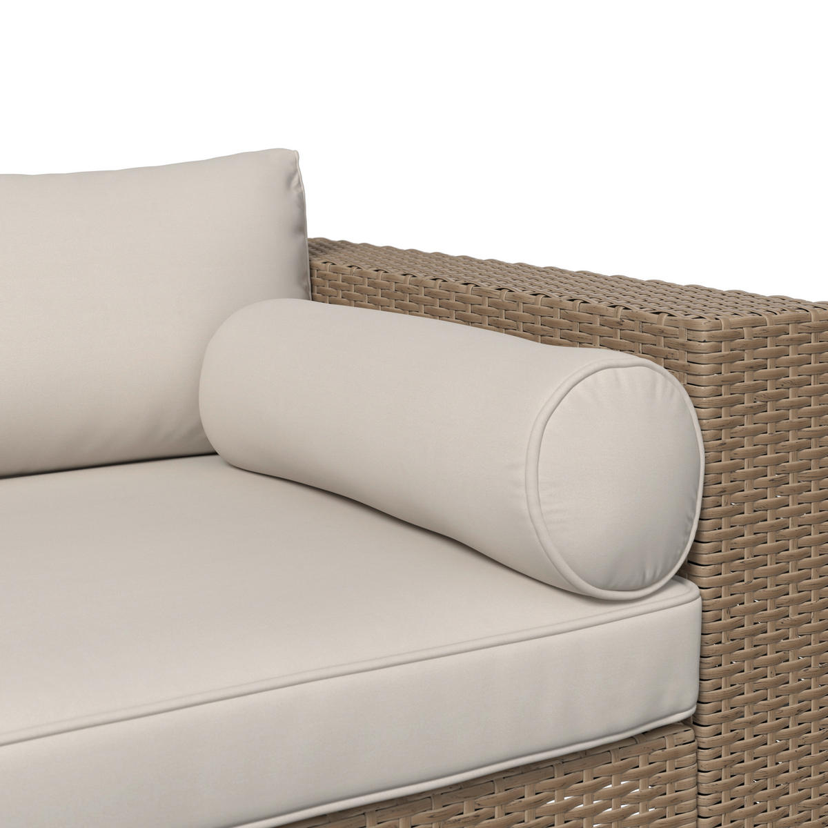 GARTENSET  - Beige, Natur, Textil/Metall (165,5/64/86cm) - Ambia Garden