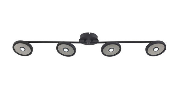 LED-STRAHLER 128/17/14 cm - Schwarz, LIFESTYLE, Kunststoff/Metall (128/17/14cm) - Novel