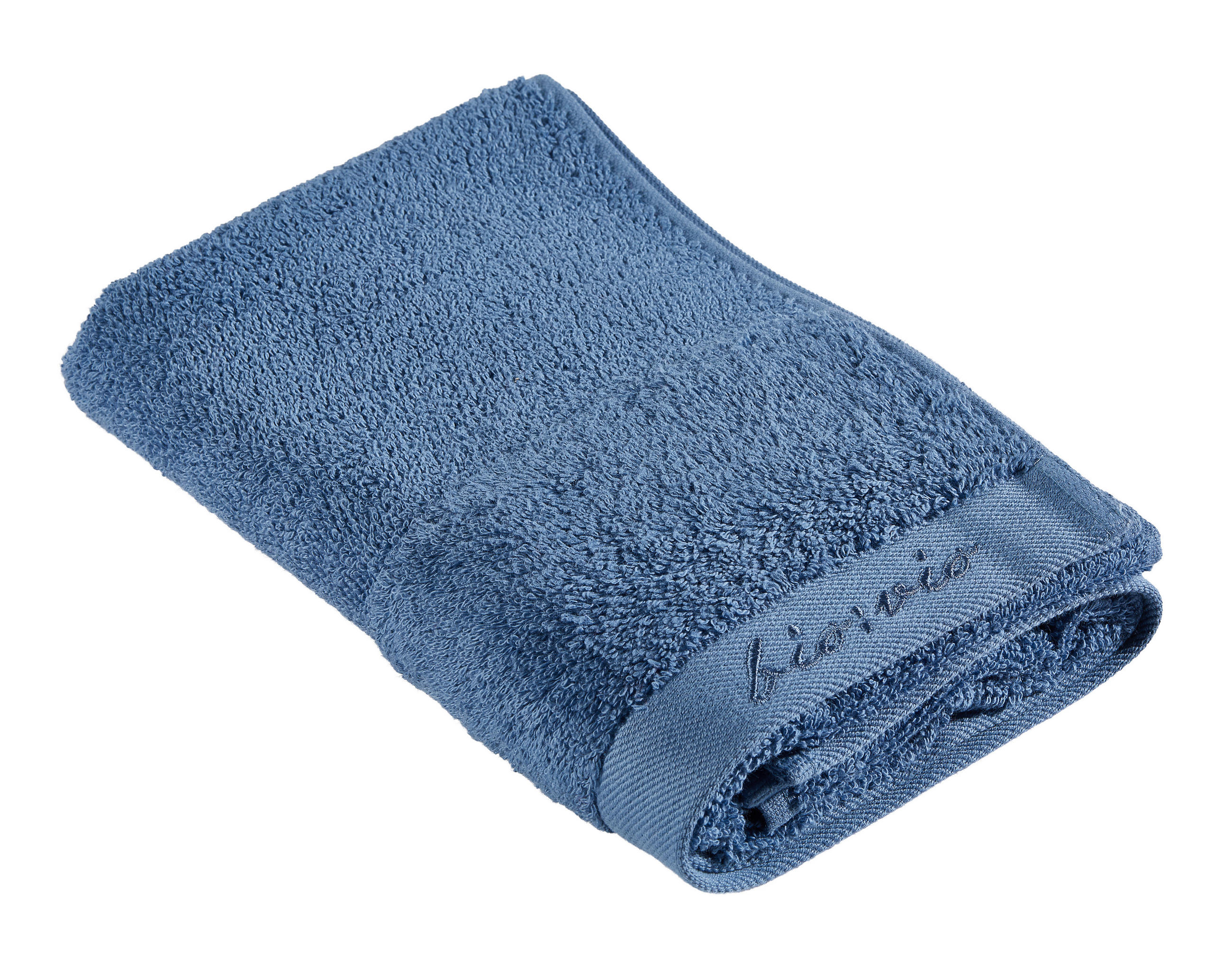 HANDTUCH BONITA Dunkelblau - Dunkelblau, Basics, Textil (50/100cm) - Bio:Vio