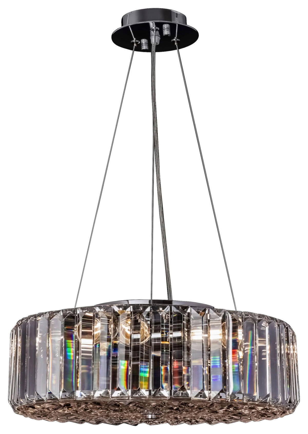 ZÁVESNÉ SVIETIDLO, 40/13,5 cm  - chrómová, Basics, kov/sklo (40/13,5cm) - MAYTONI