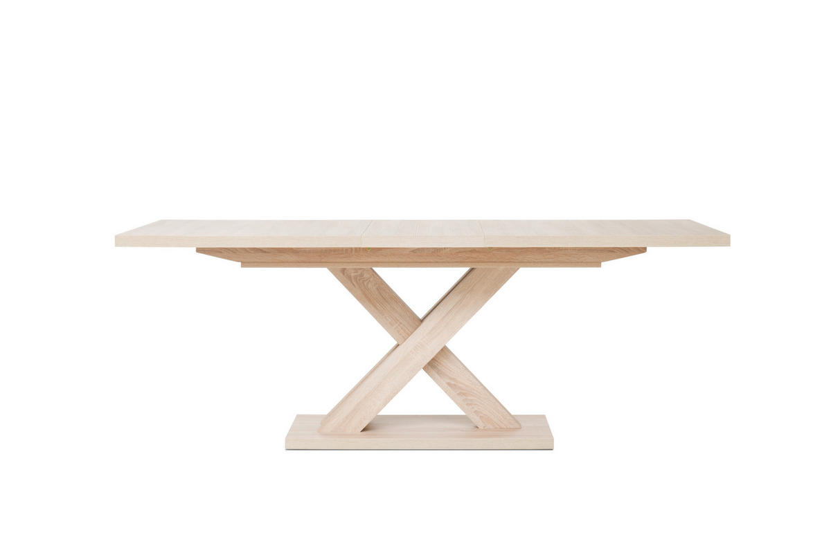 ESSTISCH in Holzwerkstoff 160/90/76 cm  - Eichefarben, KONVENTIONELL, Holzwerkstoff (160/90/76cm) - MID.YOU