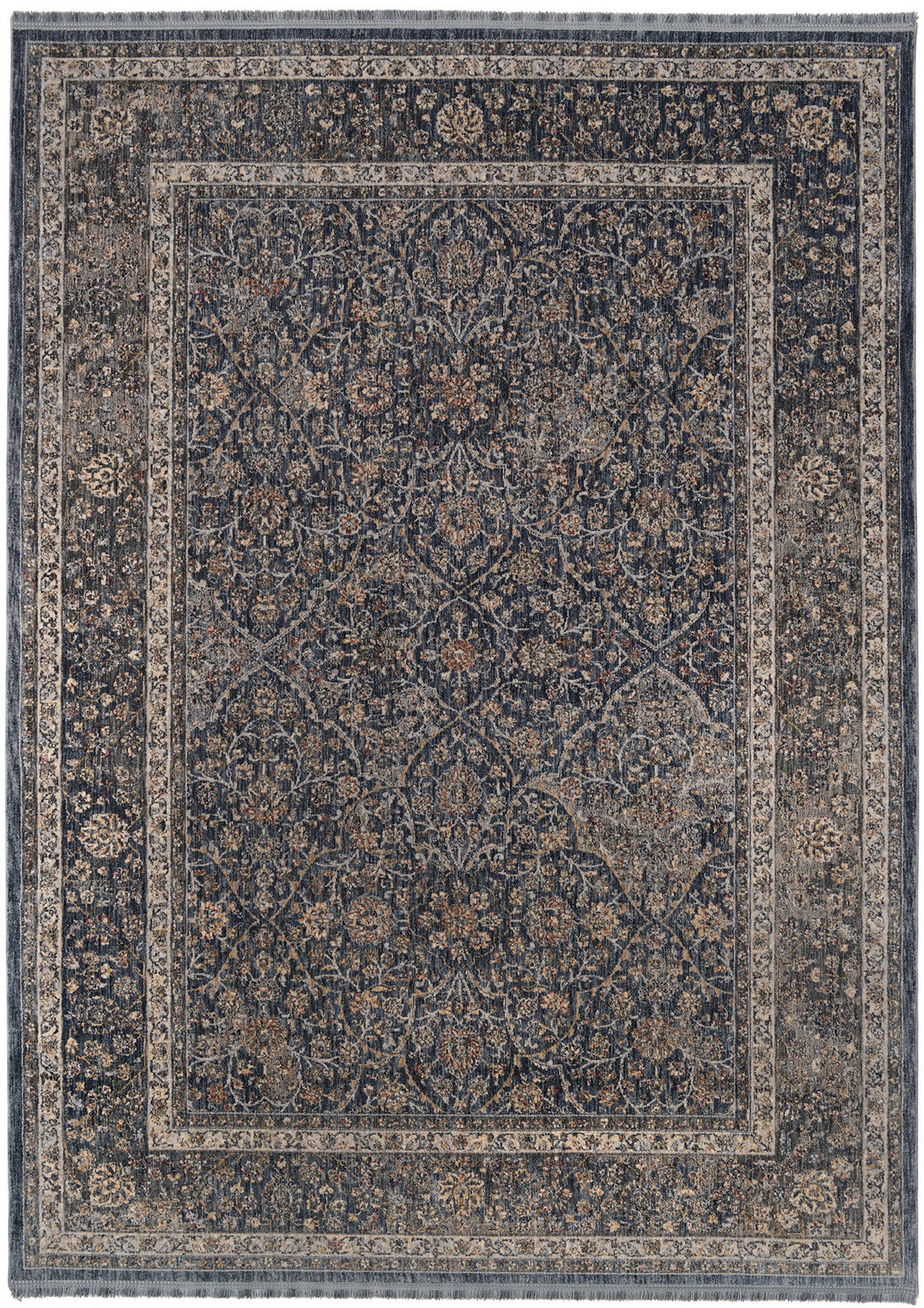 WEBTEPPICH 240/290 cm Blau  - Blau, Design, Textil (240/290cm) - Novel