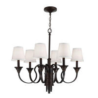 KRONLEUCHTER 79.1/82.6 cm    - Bronzefarben, Basics, Metall (79.1/82.6cm) - Elstead Lighting
