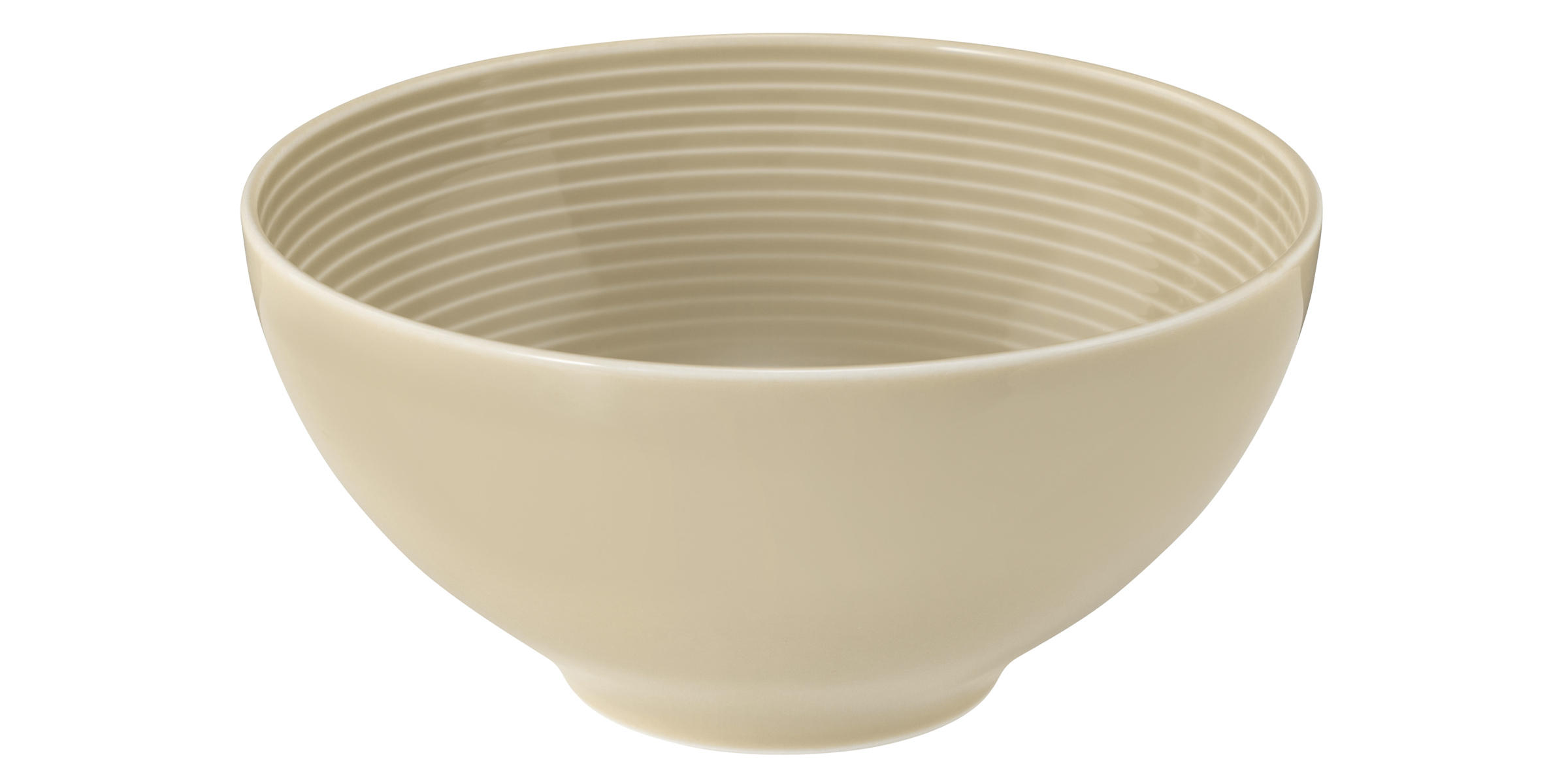 MÜSLISCHALE Beat sandbeige uni  - Beige, LIFESTYLE, Keramik (15,7/7,6cm) - Seltmann Weiden