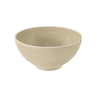 MÜSLISCHALE Beat sandbeige uni  - Beige, LIFESTYLE, Keramik (15,7/7,6cm) - Seltmann Weiden