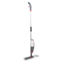 BODENWISCHER  - Transparent/Schwarz, Basics, Kunststoff/Textil (38,5/12/127cm) - Dirt Devil