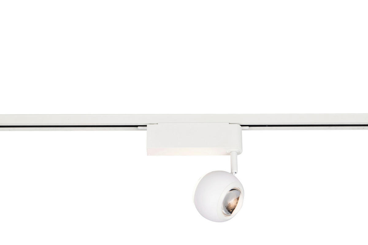 SCHIENENSYSTEM-STRAHLER - Weiss, Konventionell, Metall (19cm) - Trio Leuchten