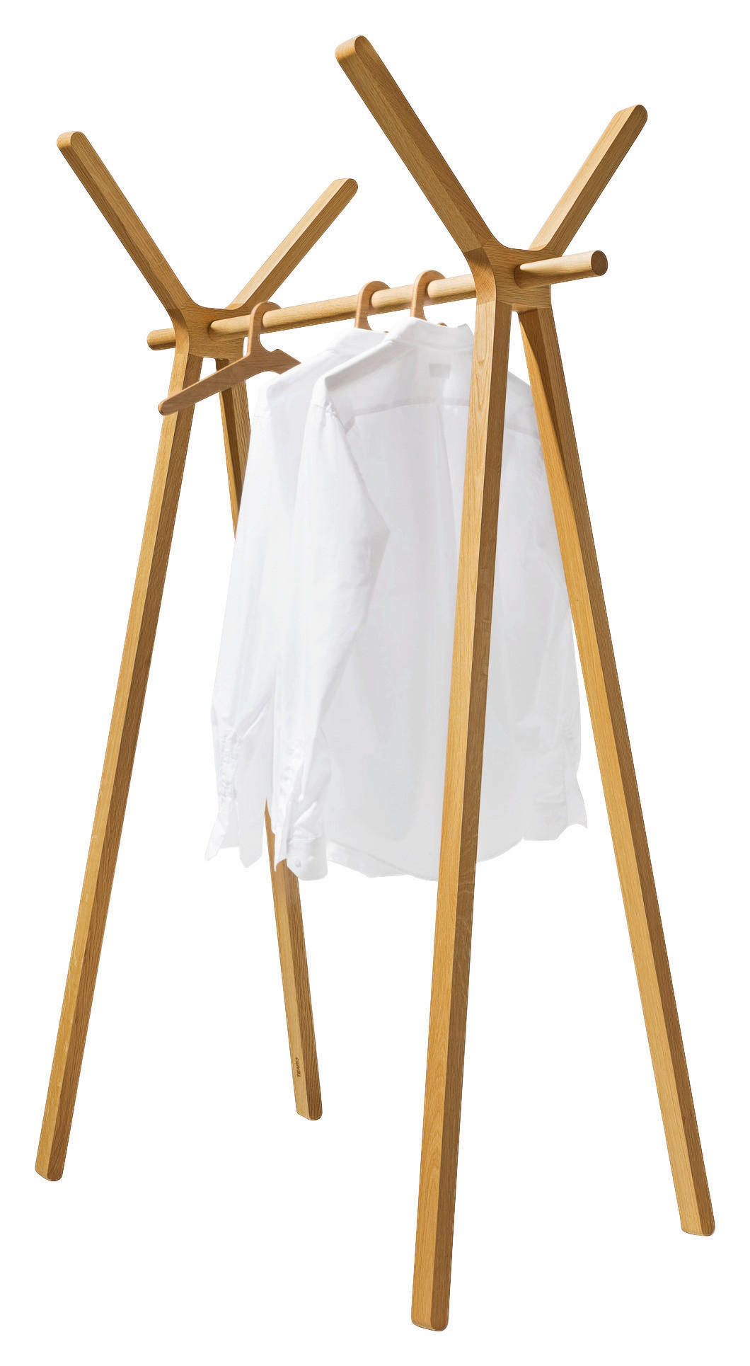 KLEIDERSTÄNDER in Eichefarben 110/173,4/58 cm   - Eichefarben, Natur, Holz (110/173,4/58cm) - Team 7
