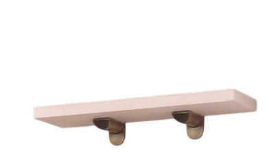 WANDBOARD Pinie massiv Weiß  - Weiß, LIFESTYLE, Holz (50/3/20cm) - Livetastic