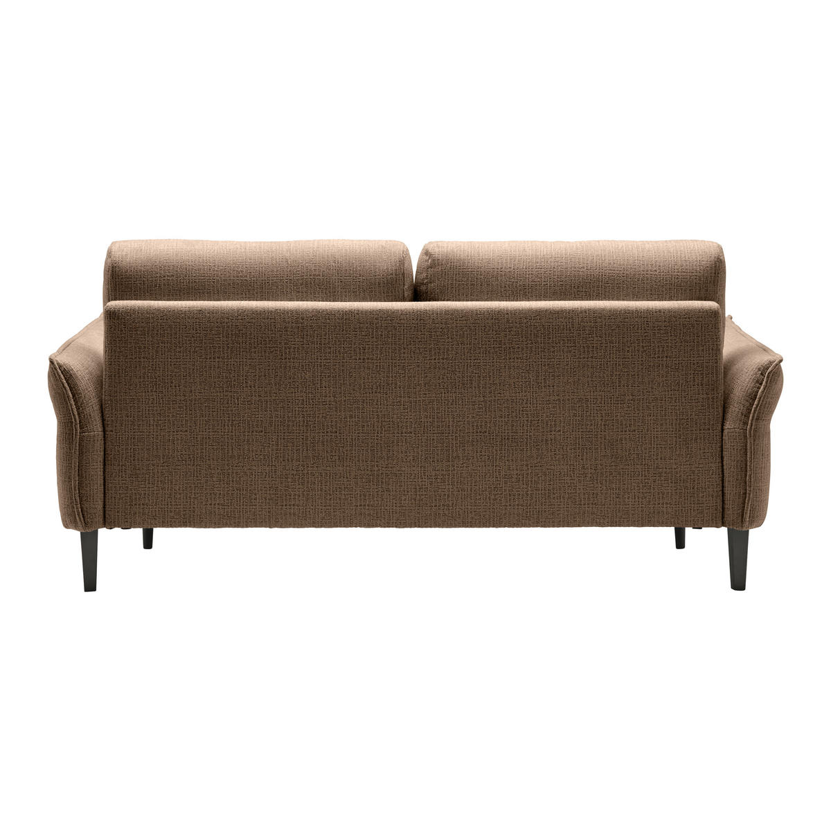 3-SITS SOFFA i vävt tyg brun  - brun/svart, Modern, trä/textil (183/85/92cm) - MID.YOU