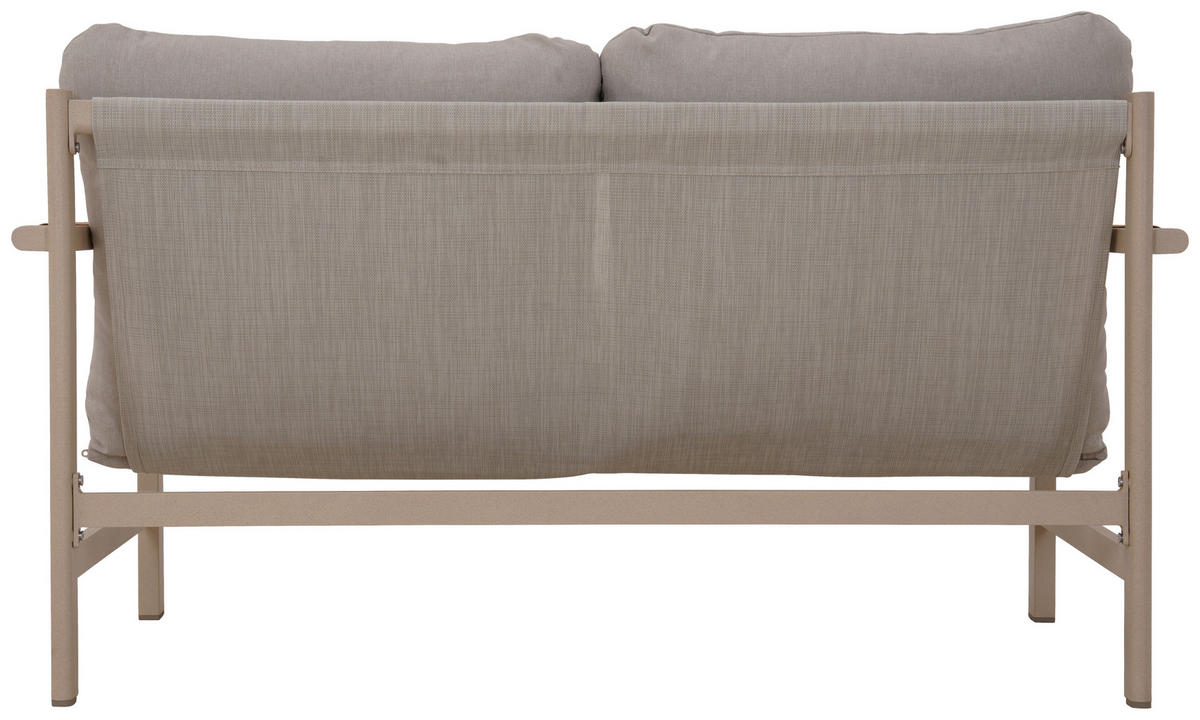 GARTENSET 4-teilig  - Beige/Hellgrau, Design, Glas/Textil - Ambia Garden