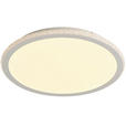 LED-DECKENLEUCHTE 50/5 cm   - Weiß, Trend, Metall (50/5cm) - Novel