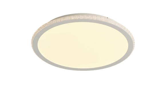 LED-DECKENLEUCHTE 50/5 cm   - Weiß, Trend, Metall (50/5cm) - Novel