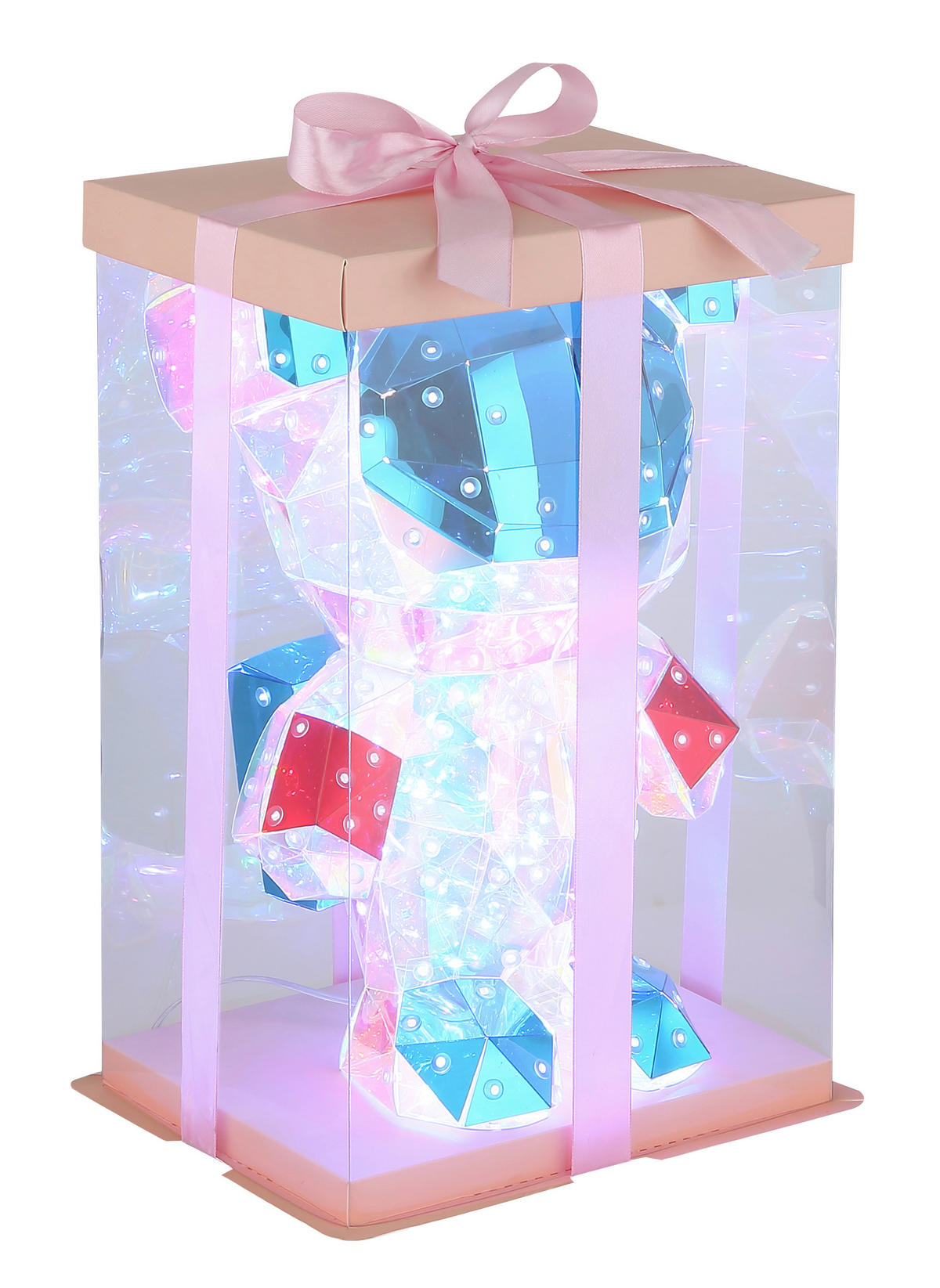 LED SVJETILJKA STOLNA BRONDAR  - bijela/siva, Design, plastika (20,5/16,5/31cm)