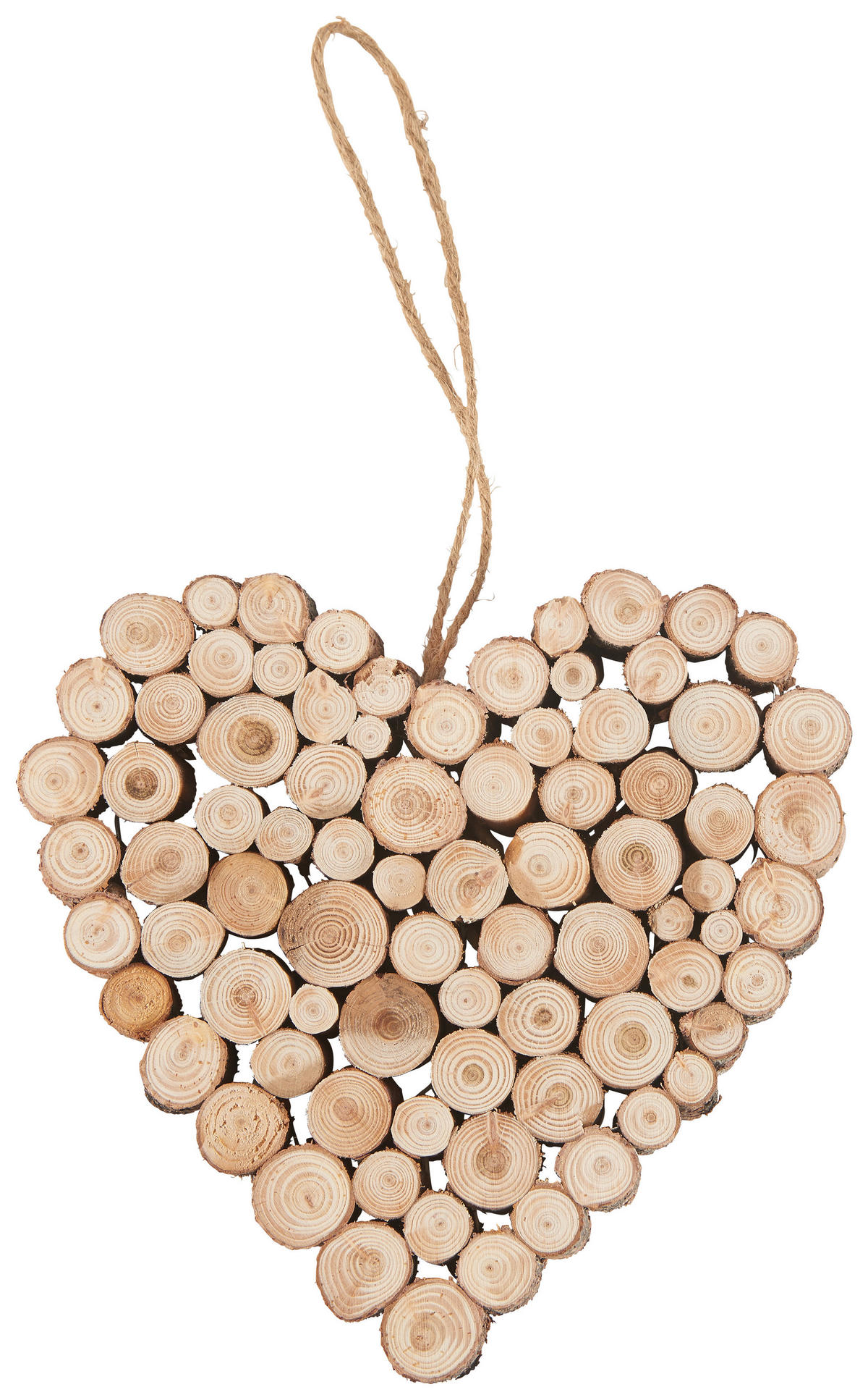ZÁVĚSNÁ DEKORACE - přírodní barvy, Lifestyle, dřevo (20/3/20cm)