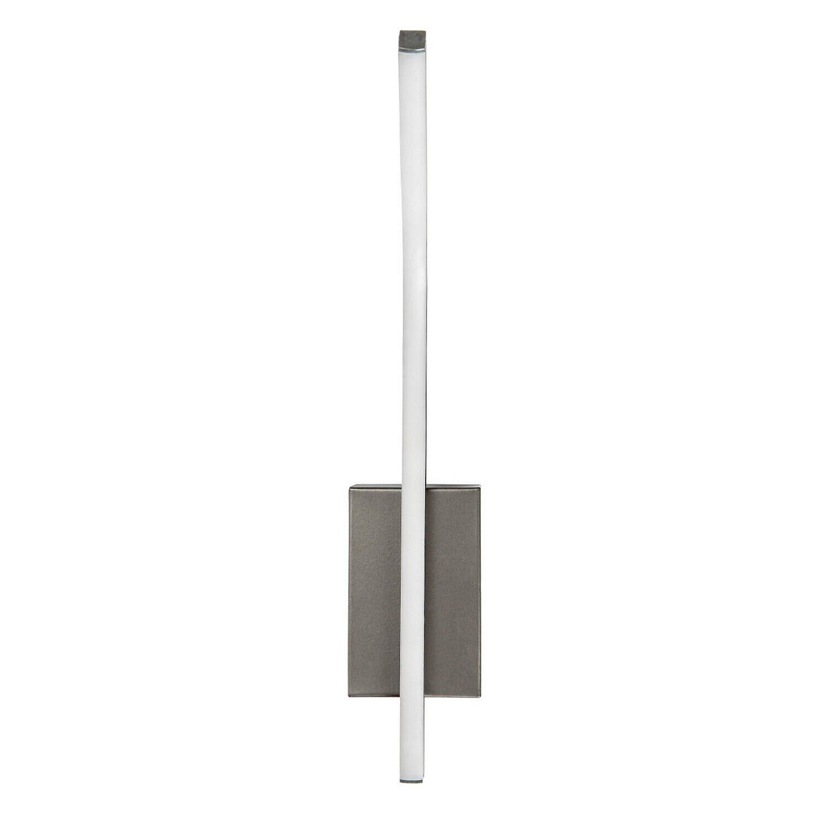 KUPAONSKA ZIDNA SVJETILJKA Tilmann  - siva, Moderno, metal (36/6/7cm)