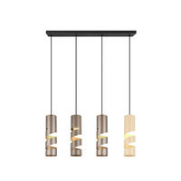 HÄNGELEUCHTE  - Taupe/Beige, KONVENTIONELL, Metall (80/150/9cm) - Trio Leuchten