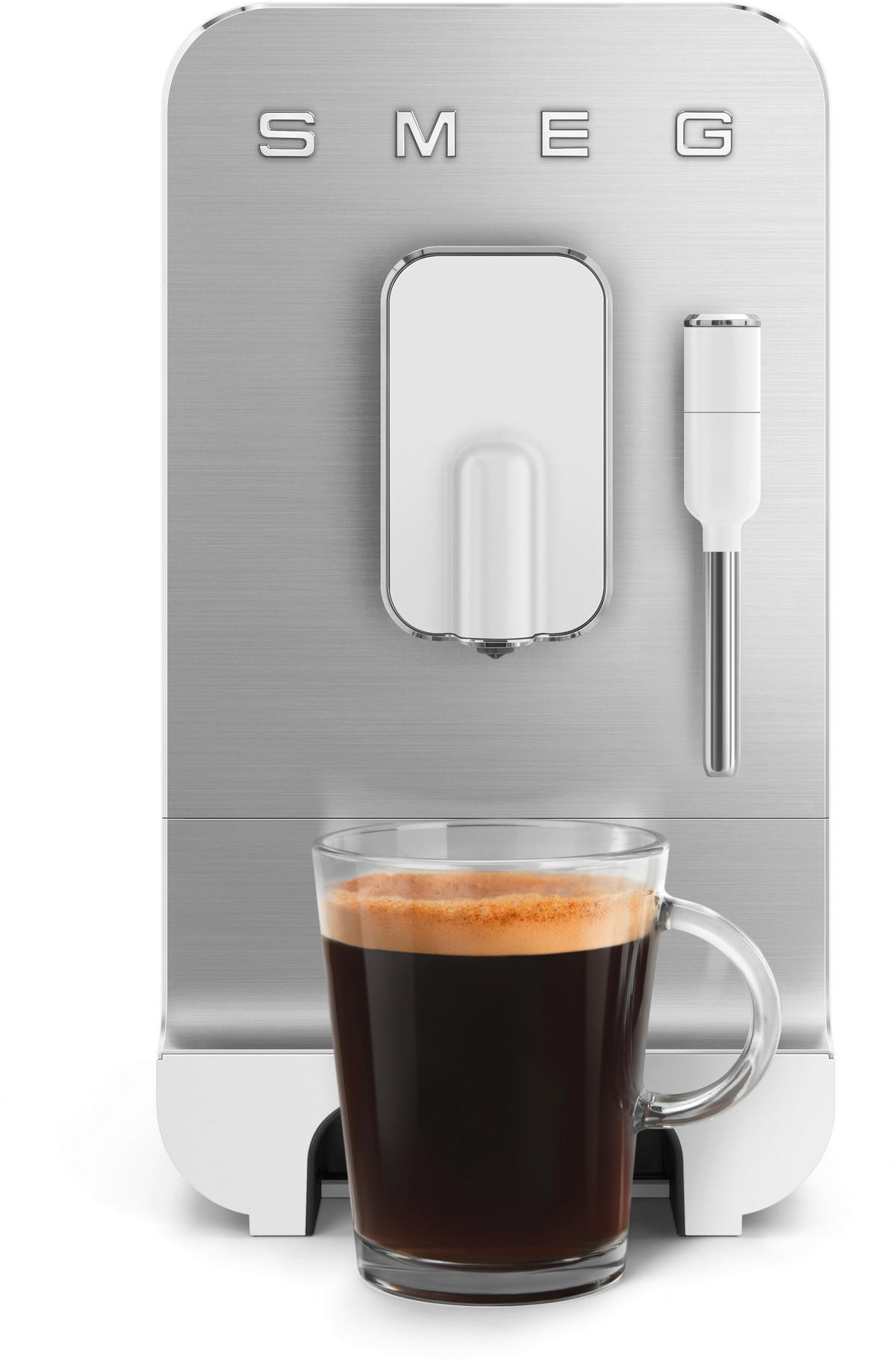 KAFFEEVOLLAUTOMAT 50'S STYLE  - Weiss/Edelstahlfarben, Basics, Kunststoff/Metall (18/33,6/43,3cm) - SMEG