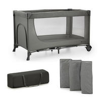 REISEBETT Joy 2 Dunkelgrau  - Dunkelgrau, Basics (60/120cm) - kinderkraft