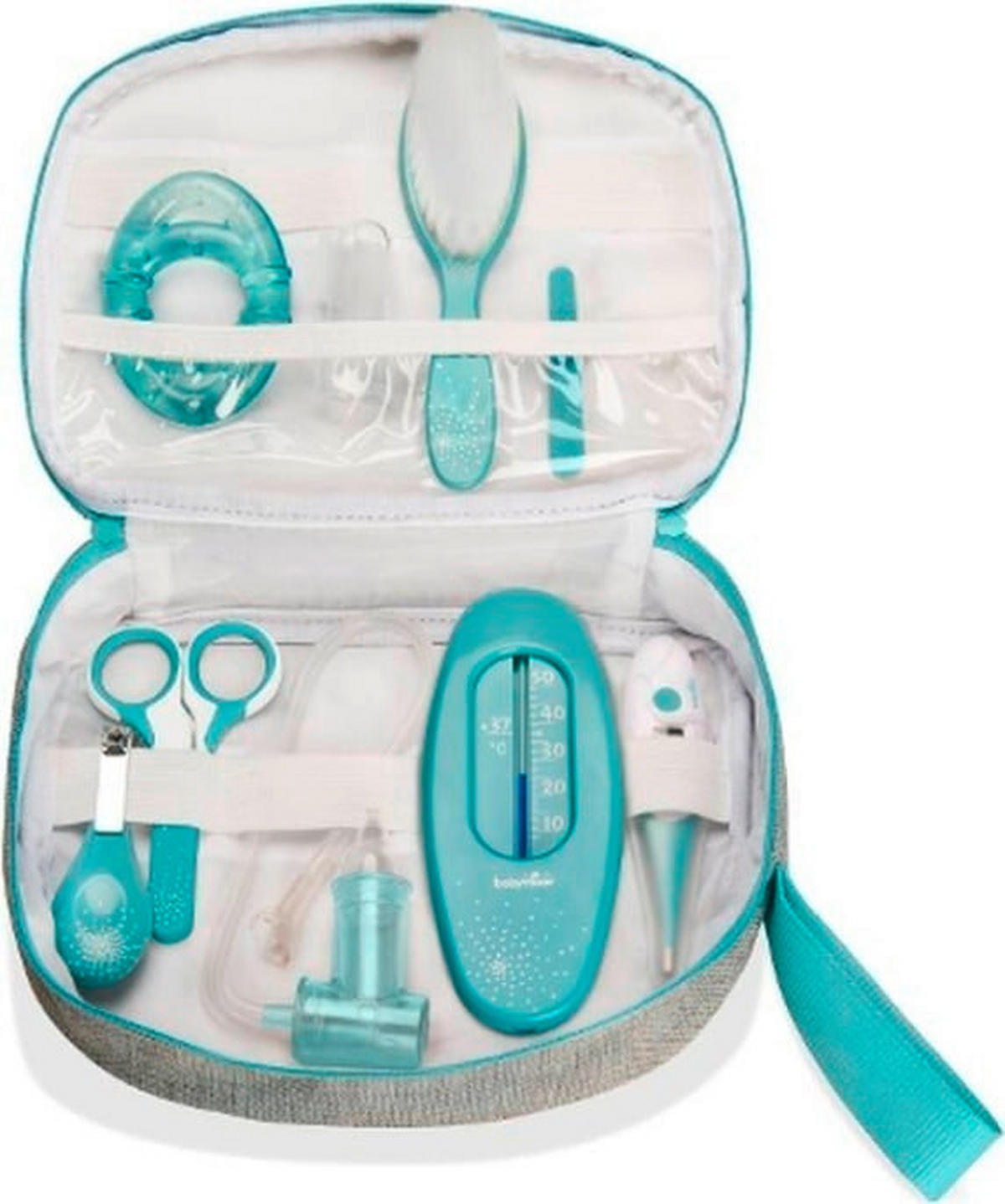 SET ZA NJEGU BEBA   - tirkizna, Basics, plastika (22/5/18.5cm) - Babymoov