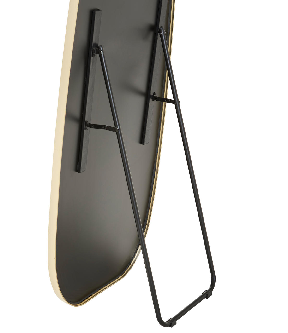 STANDSPIEGEL 56/166/4,5 cm  - Goldfarben, Design, Glas/Holzwerkstoff (56/166/4,5cm) - Novel