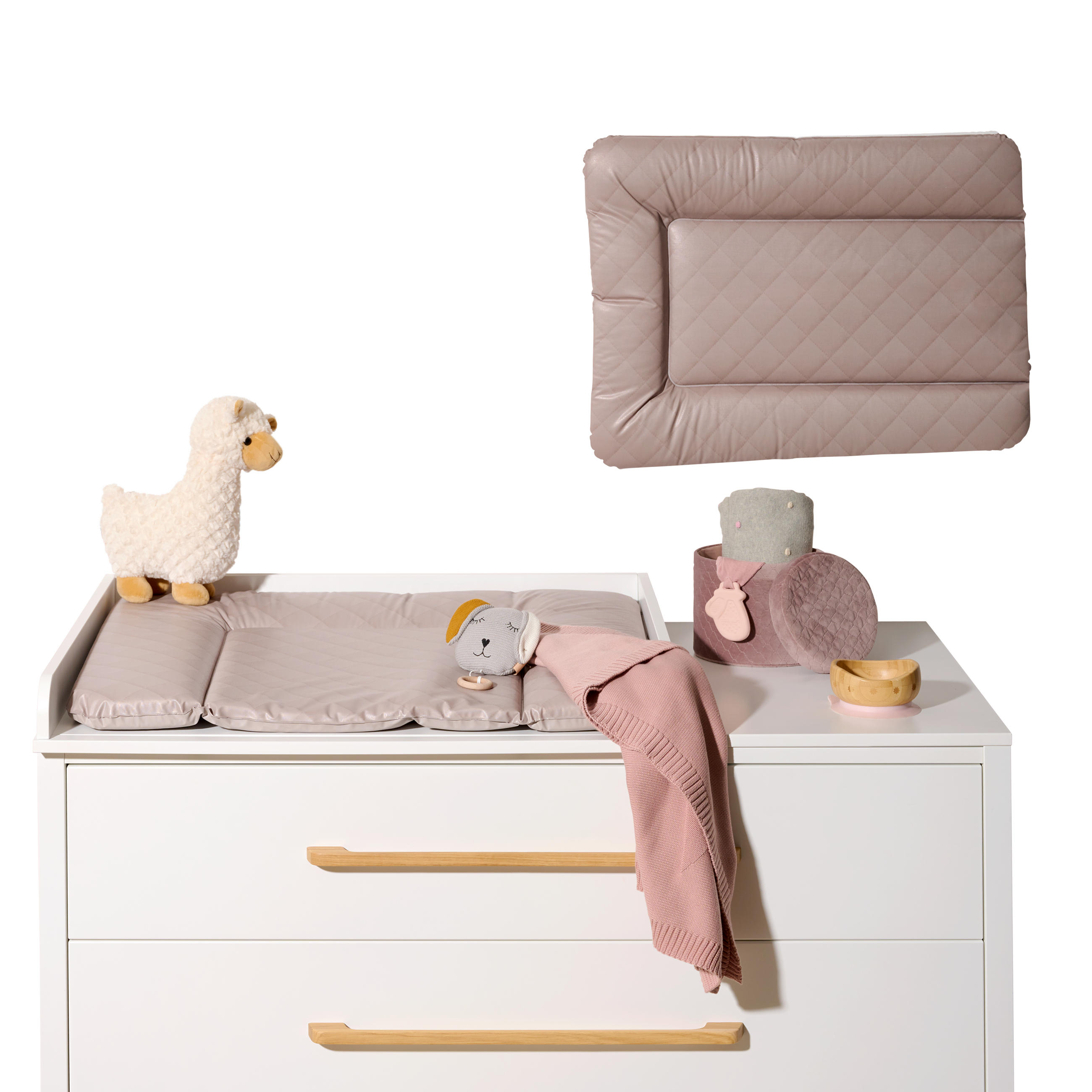 PELENKÁZÓ RÁTÉT 50/70 cm  - taupe, Trend, műanyag (50/70cm) - My Baby Lou