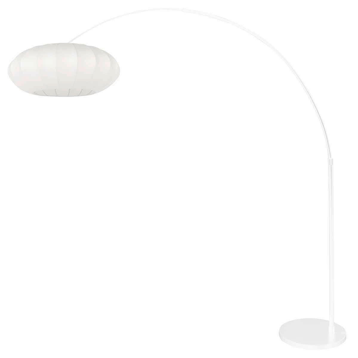 STEHLEUCHTE SPARKLED LIGHT 50/240/230 cm  - Weiß, Trend, Textil/Metall (50/240/230cm)