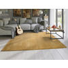 WEBTEPPICH 65/130 cm Gelb  - Gelb, Basics, Textil (65/130cm) - Novel