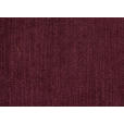 ECKSOFA  in Flachgewebe Rot  253/177 cm  - Rot/Schwarz, Design, Textil/Metall (253/177cm) - Dieter Knoll