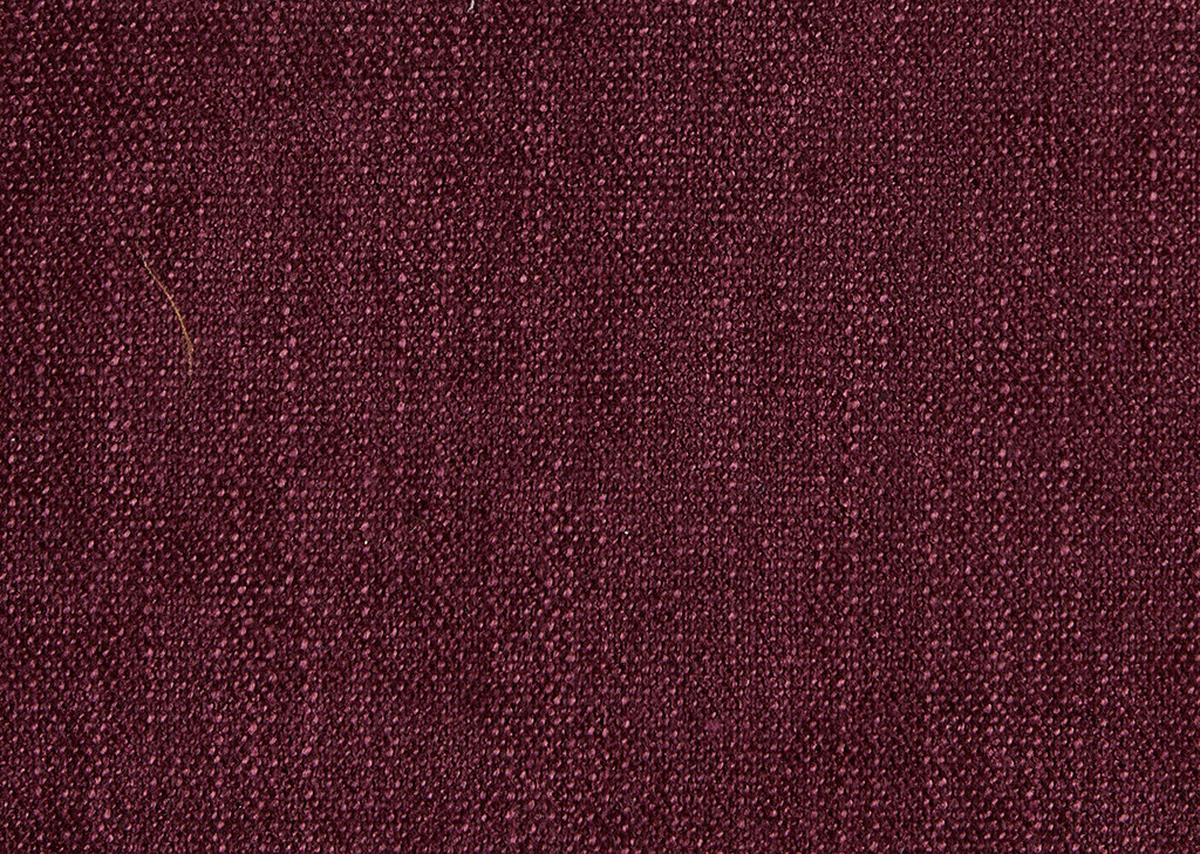 ECKSOFA in Flachgewebe Weinrot  - Weinrot/Schwarz, Design, Textil/Metall (279-327/176-217cm) - Dieter Knoll