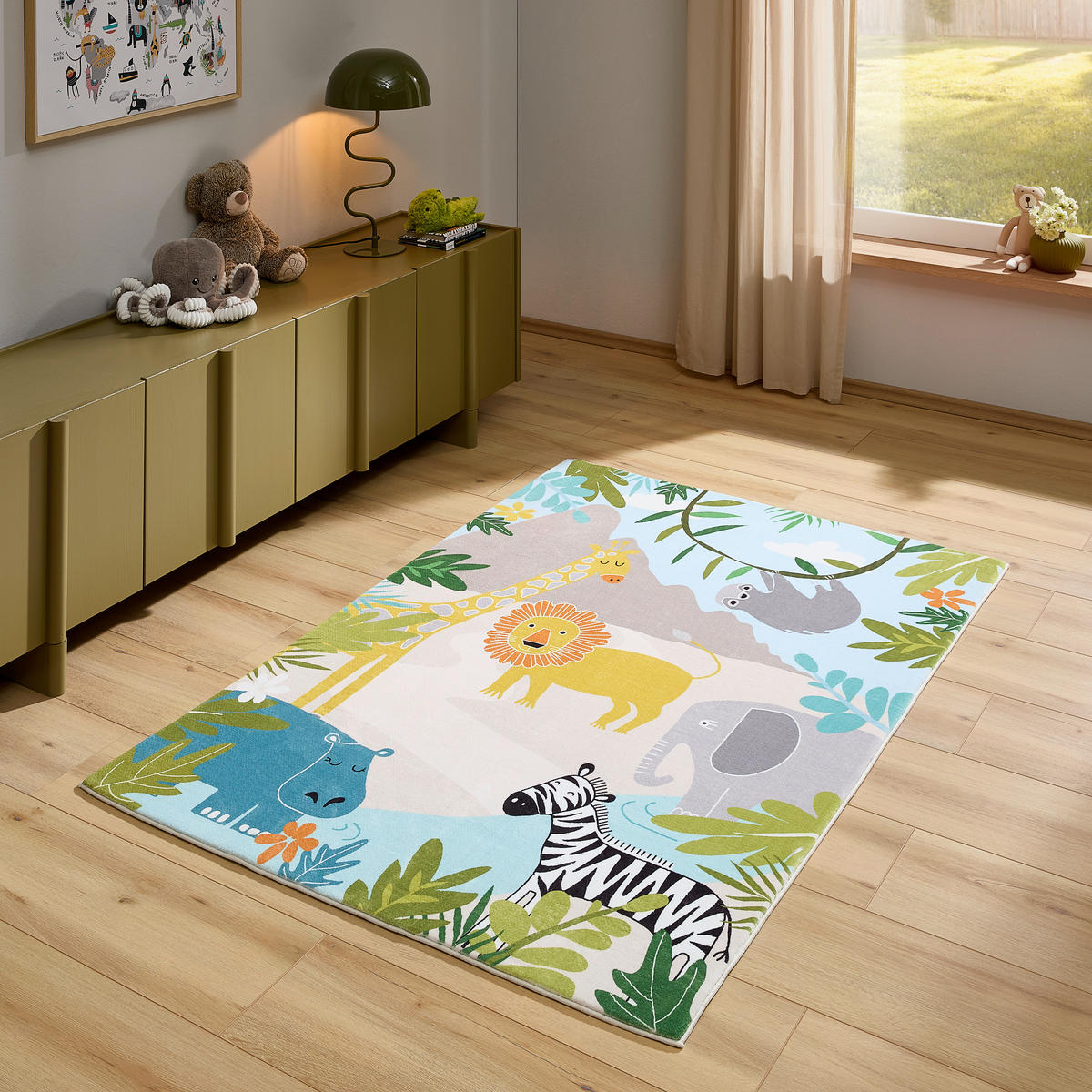 KINDERTEPPICH 120/170 cm  - Multicolor, Design, Textil (120/170cm) - Ben'n'jen