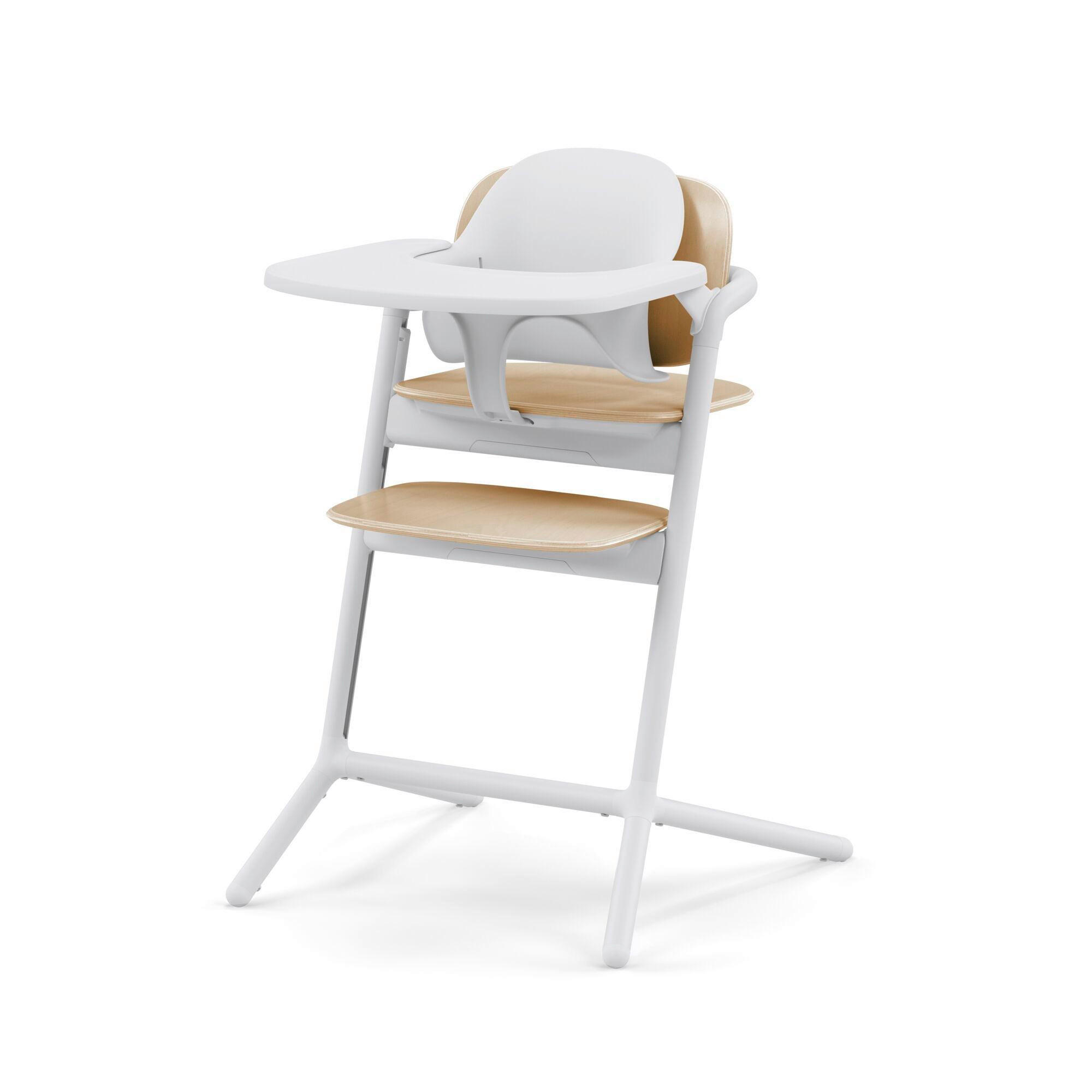 HOCHSTUHL Lemo 3 in 1 Set Weiß, Ahornfarben Sand White  - Ahornfarben/Weiß, Basics, Holz/Kunststoff (56/54,5/81,5cm) - cybex GOLD